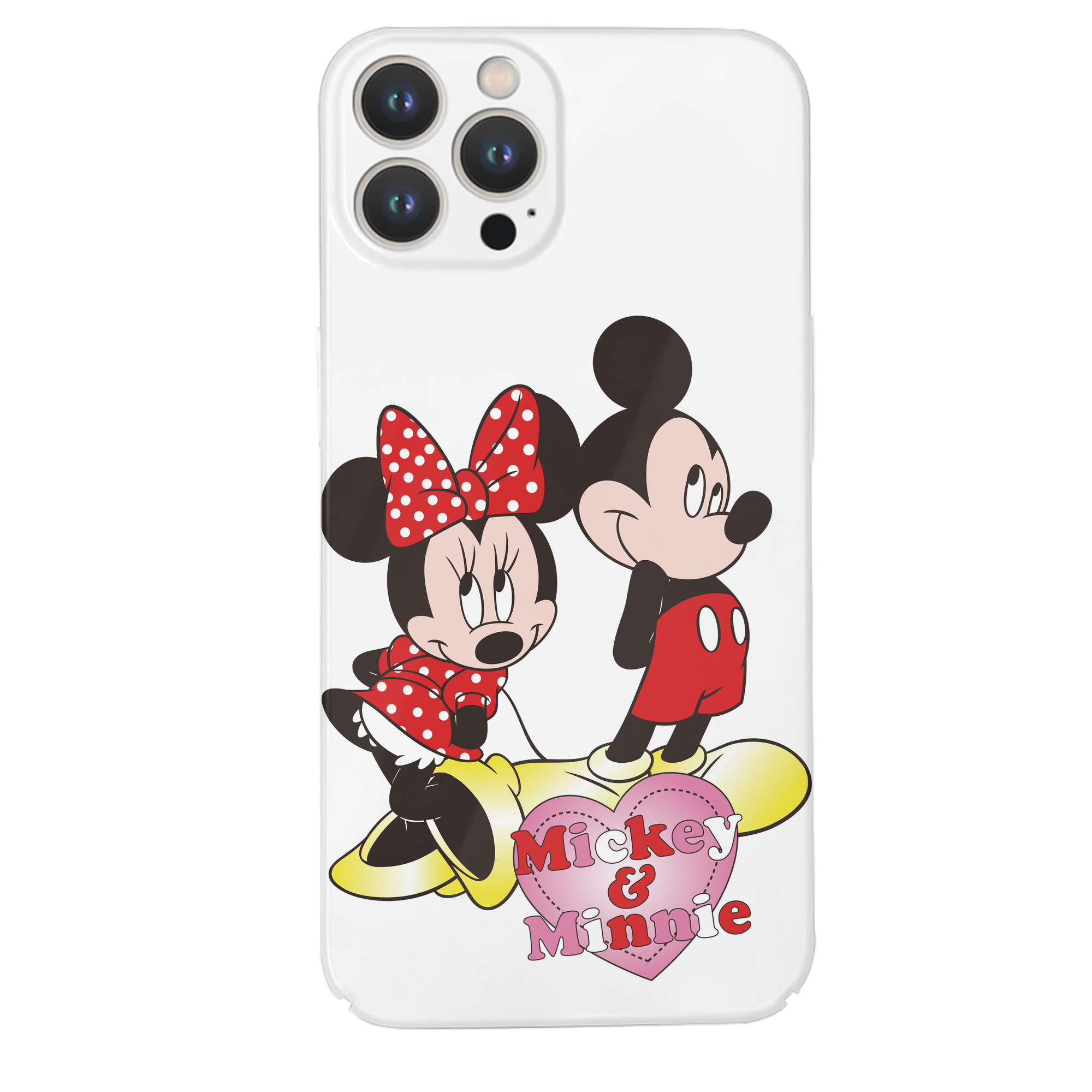 （画像用） ミッキーマウス Mickey Mouse 【iPhone 14シリーズ対応】ハードケース